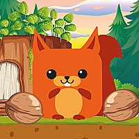 Blocky Squirrel  Game Cover