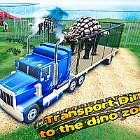 Transport Dinos To The Dino Zoo Game Cover