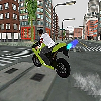 Heavy Bikes City Parking 3D Game Cover