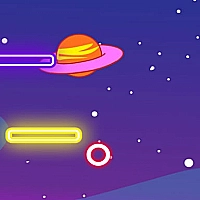 Neon Space Jump Game Cover