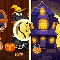 Witchs House Halloween Puzzles Game Cover