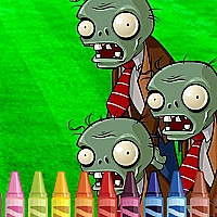 4GameGround - Zombie Coloring Game Cover