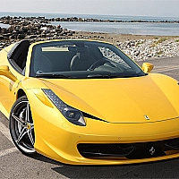 Ferrari 458 Spider Slide Game Cover