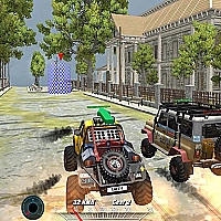 Offroad Monster Truck Forest Championship Game Cover