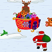 Run Santa Run Game Cover
