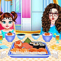 Baby Taylor Sushi Cooking Game Cover