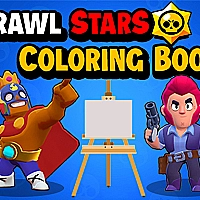Brawl Stars Coloring Books Game Cover