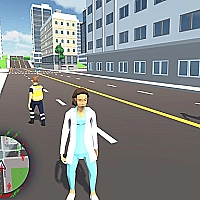 Corona-Virus Crazy Doctor Simulator Game Cover