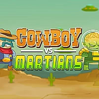 Cowboy Vs Martians Game Cover