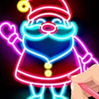 Draw Glow Christmas - Draw & Color Game Cover