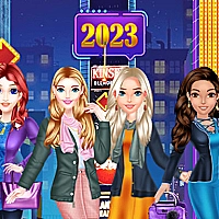 Fashion Girl New Year Eve Game Cover