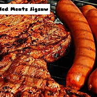 Grilled Meats Jigsaw Game Cover