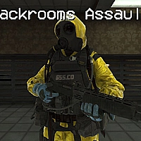 Backrooms Assault Game Cover