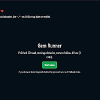 Gem Runner Game Cover
