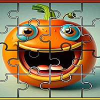 halloween pumpkin Jigsaw Game Cover
