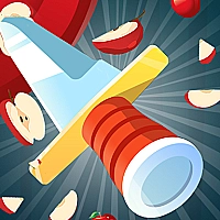 Knife Hitting Throw Knife Hit Target Game Cover