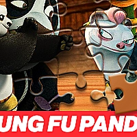 Kung Fu Panda Dragon Knight Jigsaw Puzzle Game Cover