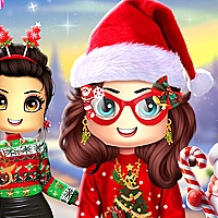 Roblox Christmas Dressup Game Cover