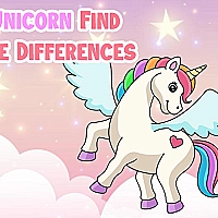 Unicorn Find The Differences Game Cover
