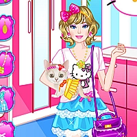 Barbie With Kitty Game Cover
