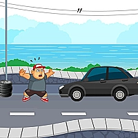 Crazy Road Runner Game Cover