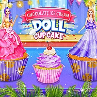 Ice Cream Chocolate Yummy Doll Cake Maker 2020 Game Cover
