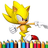 Sonic Coloring Book Game Cover