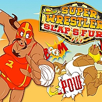 Super Wrestlers : Slaps Fury Game Cover