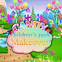 Candy Children Park Makeover Game Cover