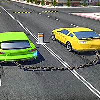 Chained Cars against Ramp hulk game Game Cover
