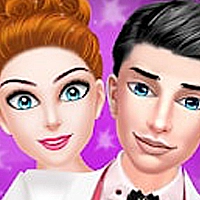 Dress Up : Prom Queen High School Love Affair Dres Game Cover
