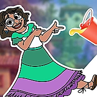 Encanto Coloring Book Game Cover