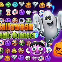 Halloween Magic Connect Game Cover