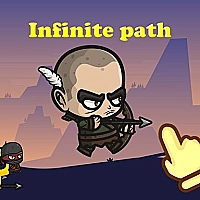 Infinite path Game Cover