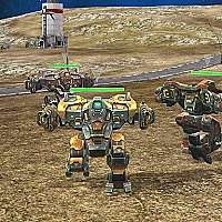 War Robot Earth Survival Game Cover