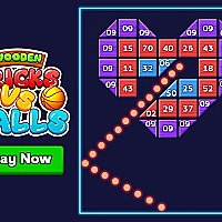 Wooden Bricks Vs Balls Game Cover