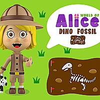 World of Alice   Dino Fossil Game Cover