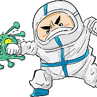 Against Coronavirus Slide Game Cover