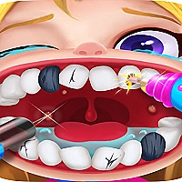Funny Dentist Surgery Game Cover
