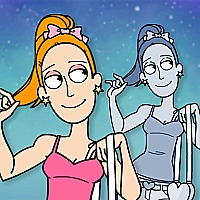 Rick and Morty Princess Maker Game Cover