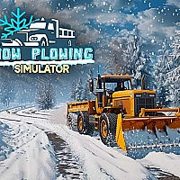 Snow Plowing Simulator Game Cover