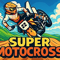 Super Motocross  Game Cover