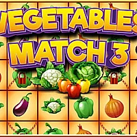 Vegetables Match 3 Game Cover