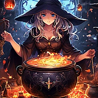 Anime Witchcraft Game Cover