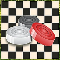Classic Checkers: Forest Game Cover