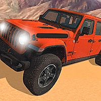Dangerous Jeep Hilly Driver Simulator Game Cover