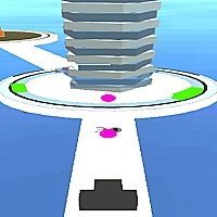 Shoot 3D BALL-Hit Twisty Stack Game Cover