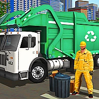 City Cleaner 3D Tractor Simulator Game Cover