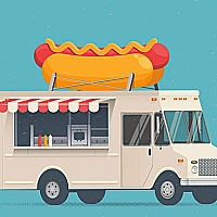 Food Trucks Jigsaw Game Cover