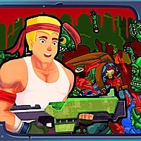 Rambo Hit Em Up Game Cover